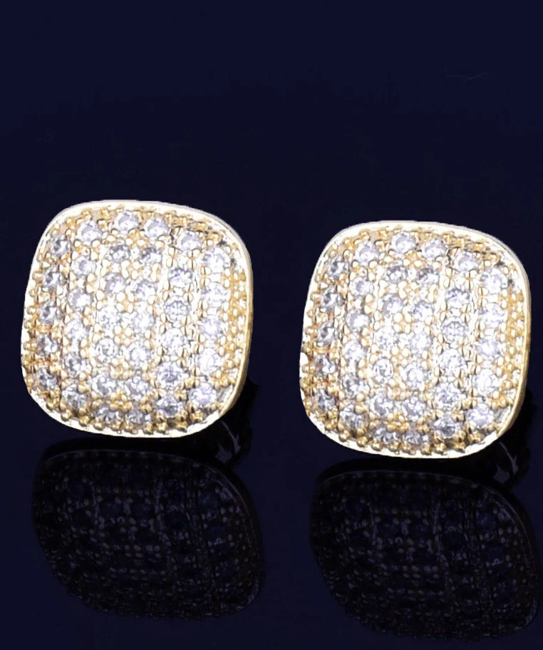 10mm Round-Edge Earrings - Image 3