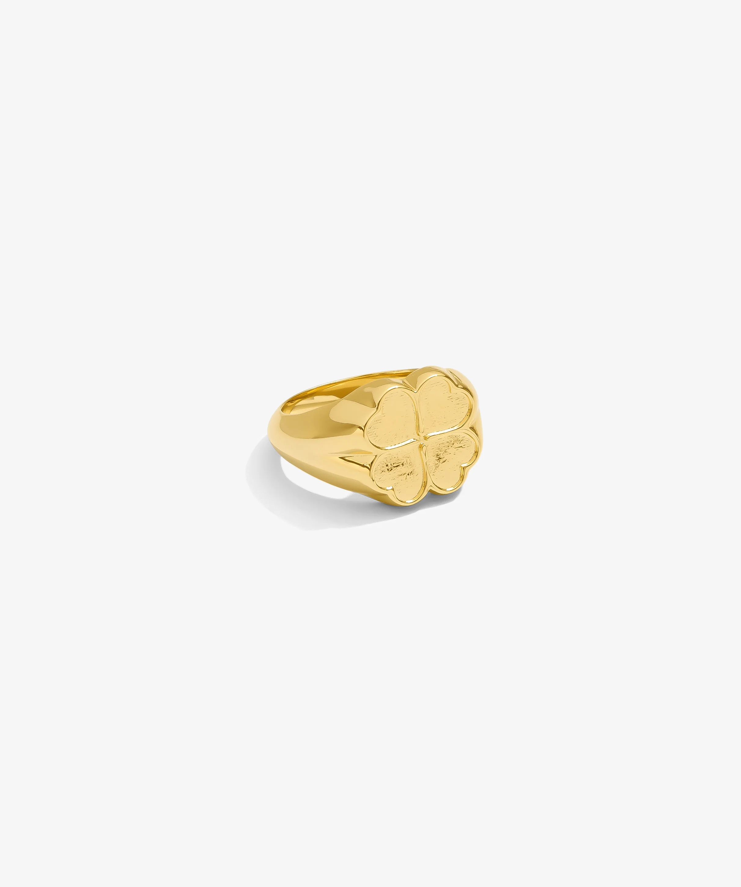 Clover Ring - Yellow