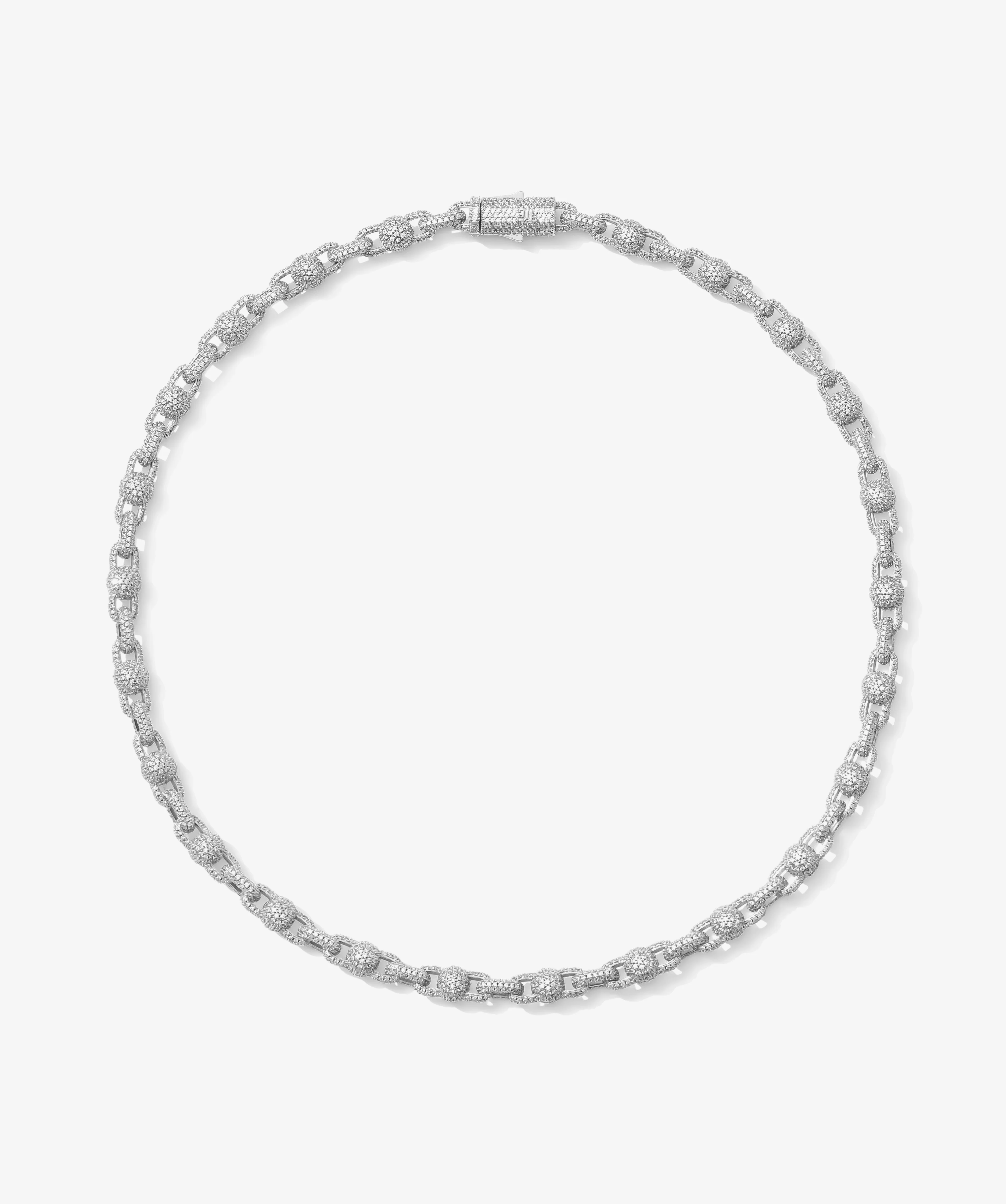 Full-Set Ball Chain - White