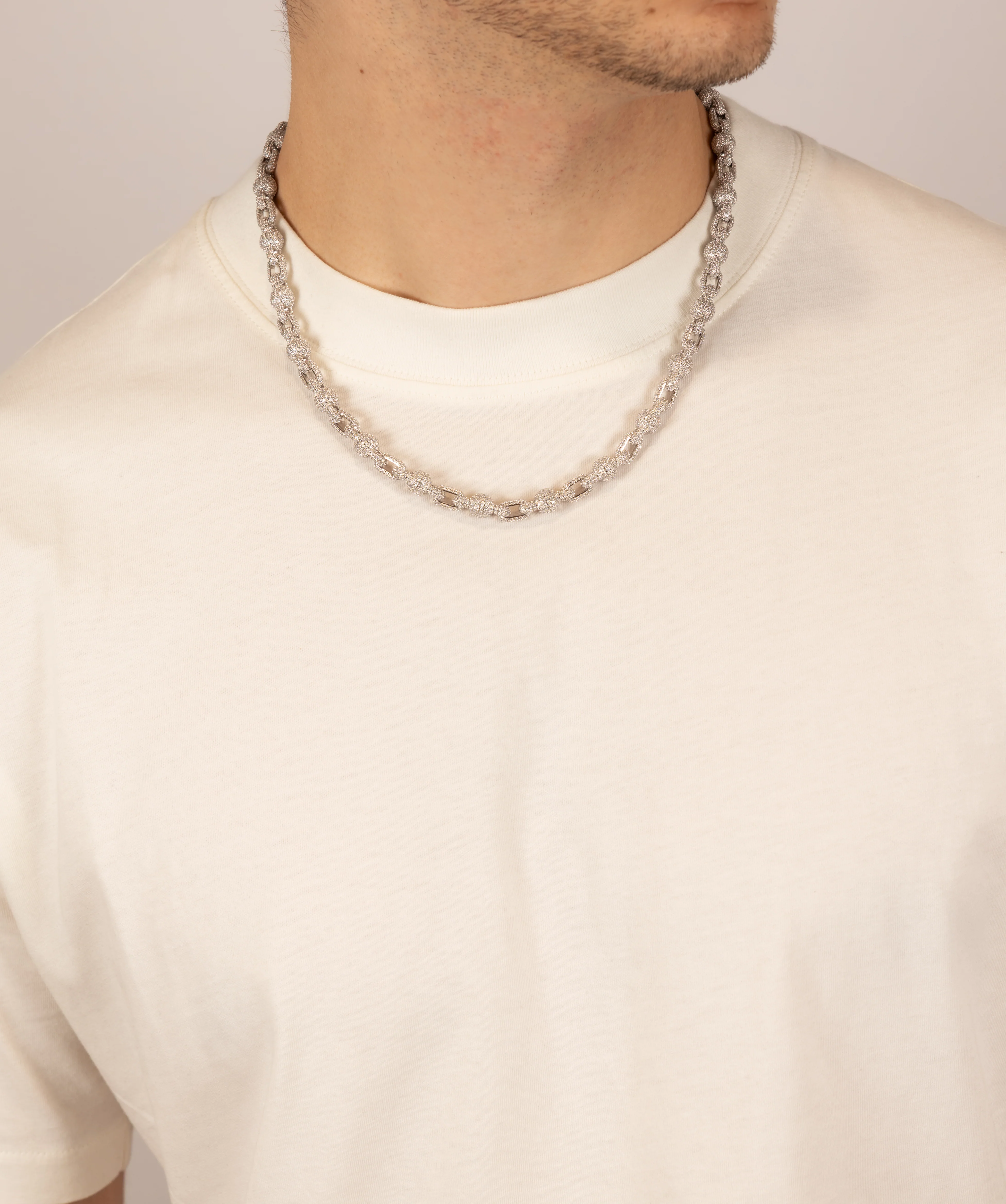 Full-Set Ball Chain - White - Image 3