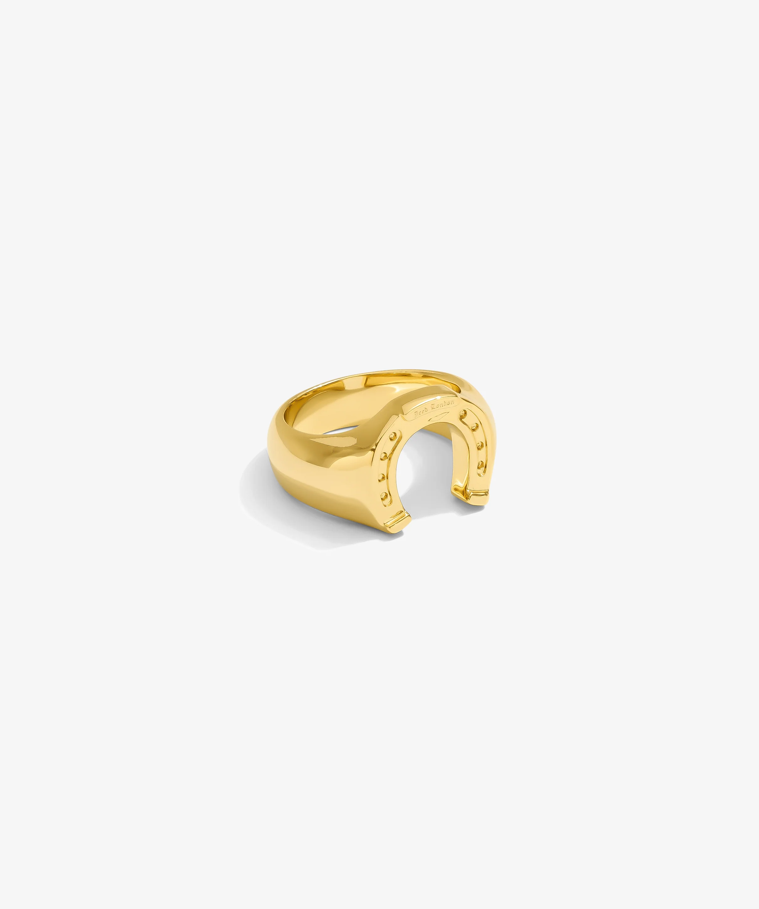 Horseshoe Ring - Yellow