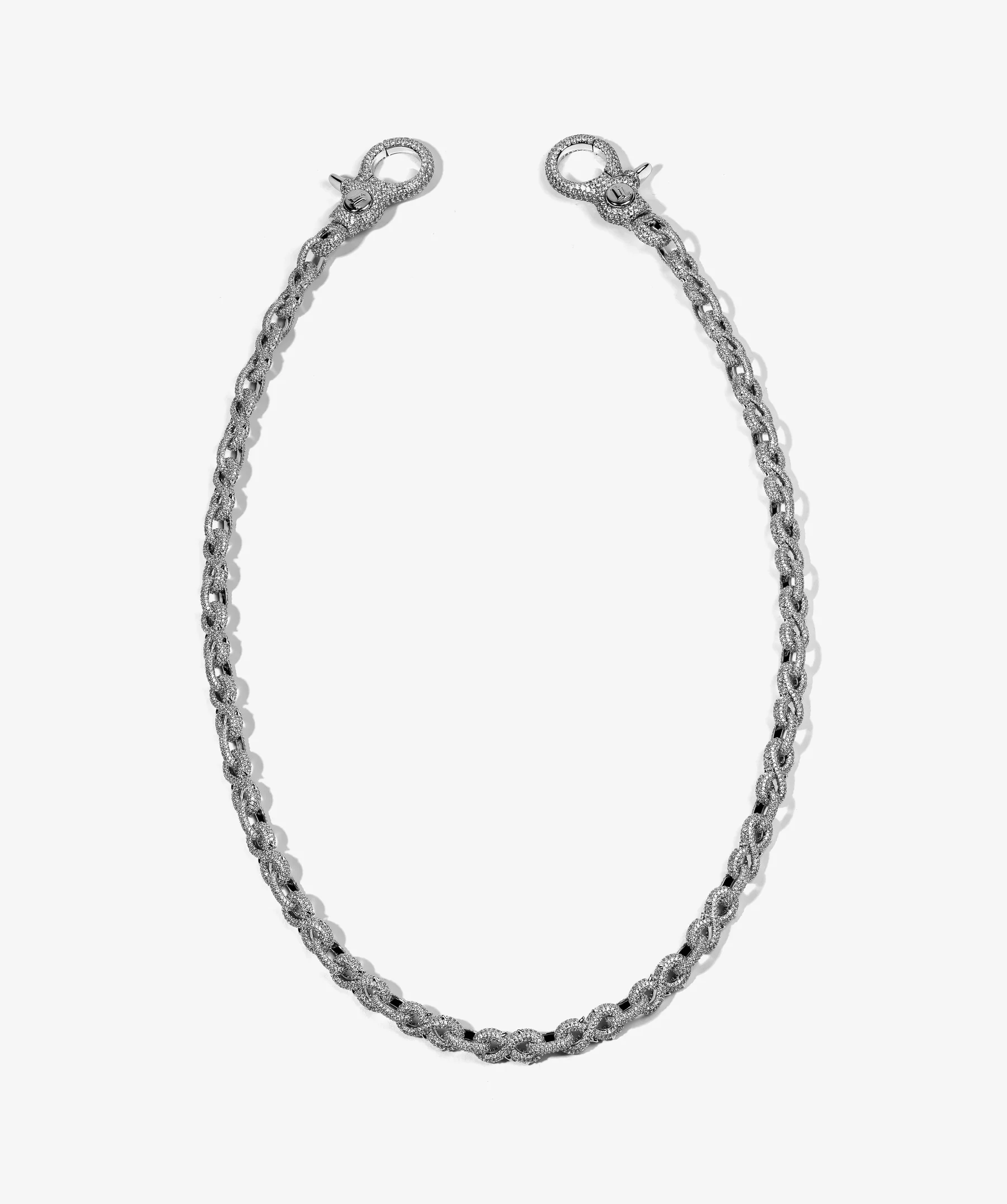Iced Infinity Thorn Wallet Chain