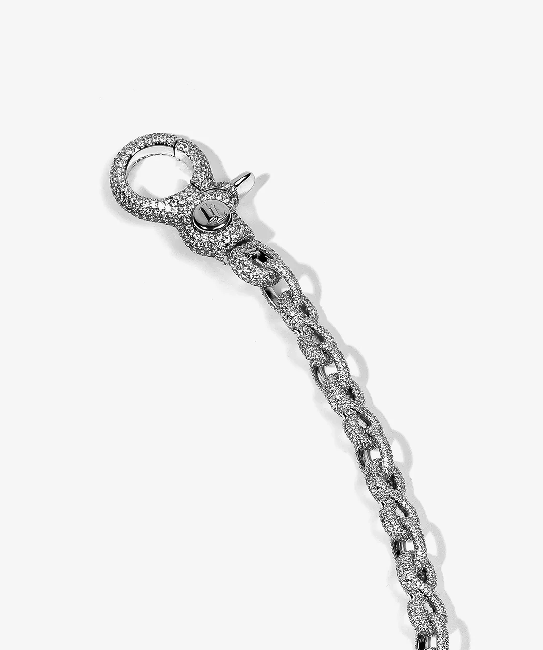 Iced Infinity Thorn Wallet Chain - Image 2