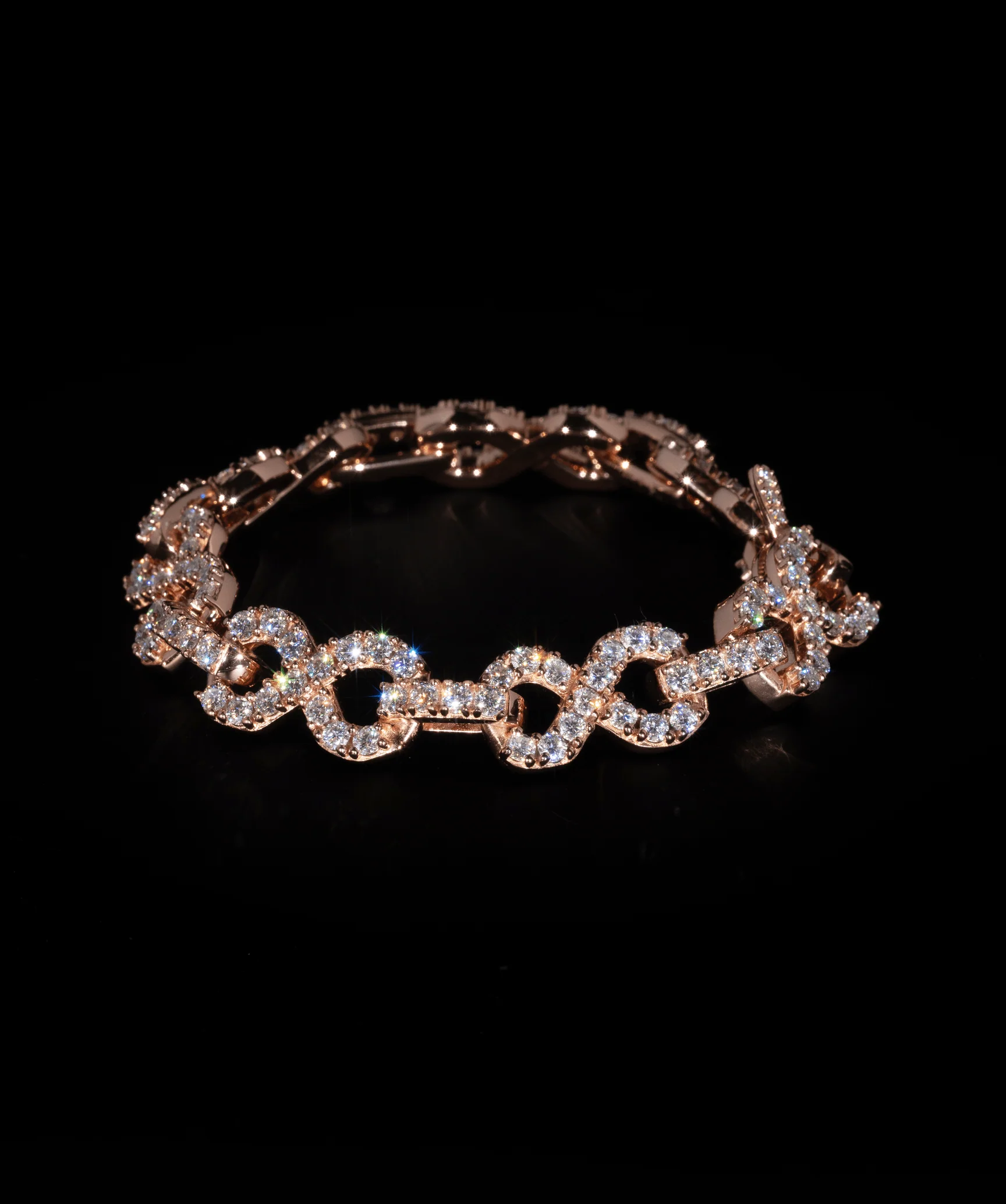 Infinity Link Bracelet (Rose Gold)
