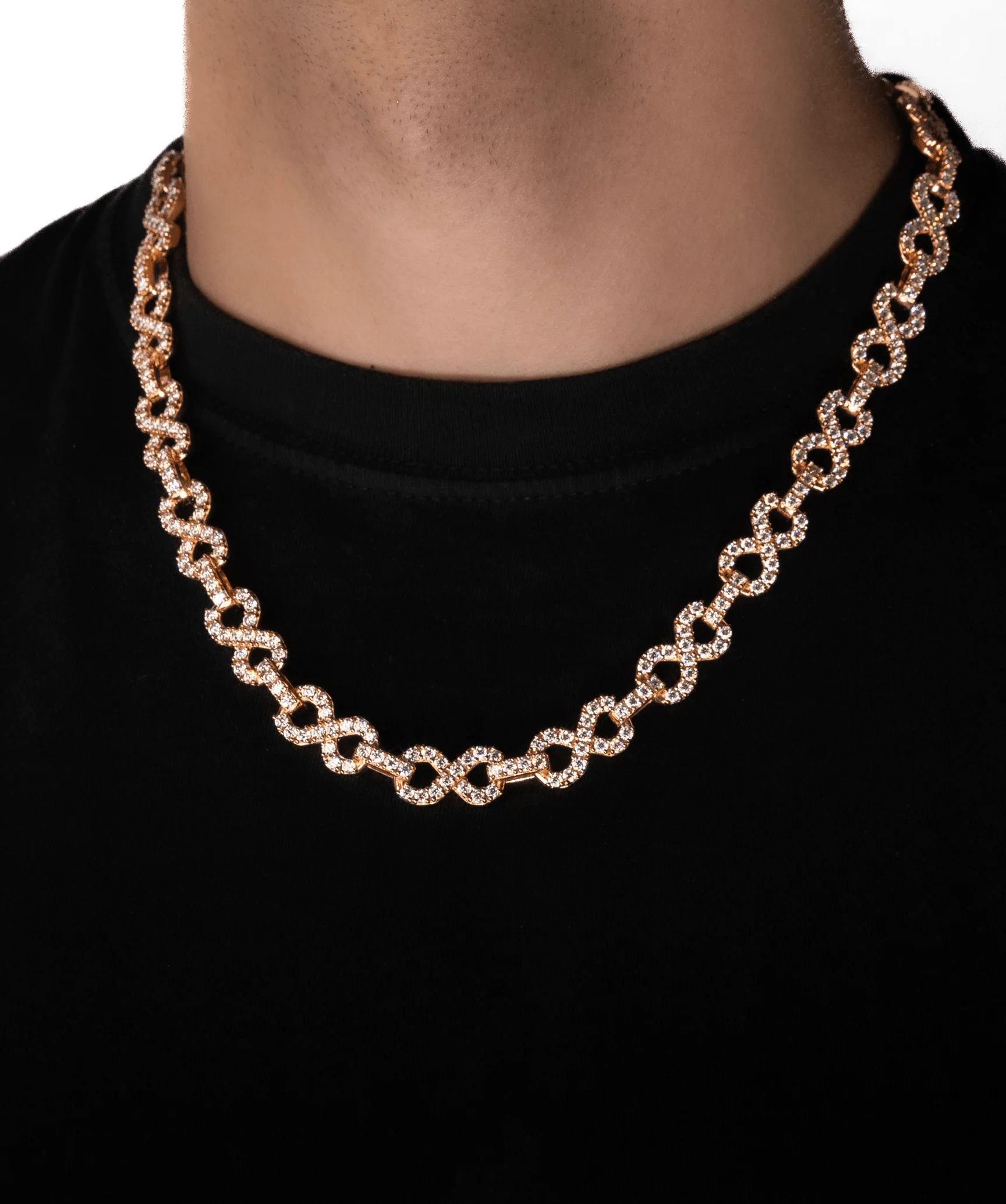 Infinity Link Chain (Rose Gold) - Image 3