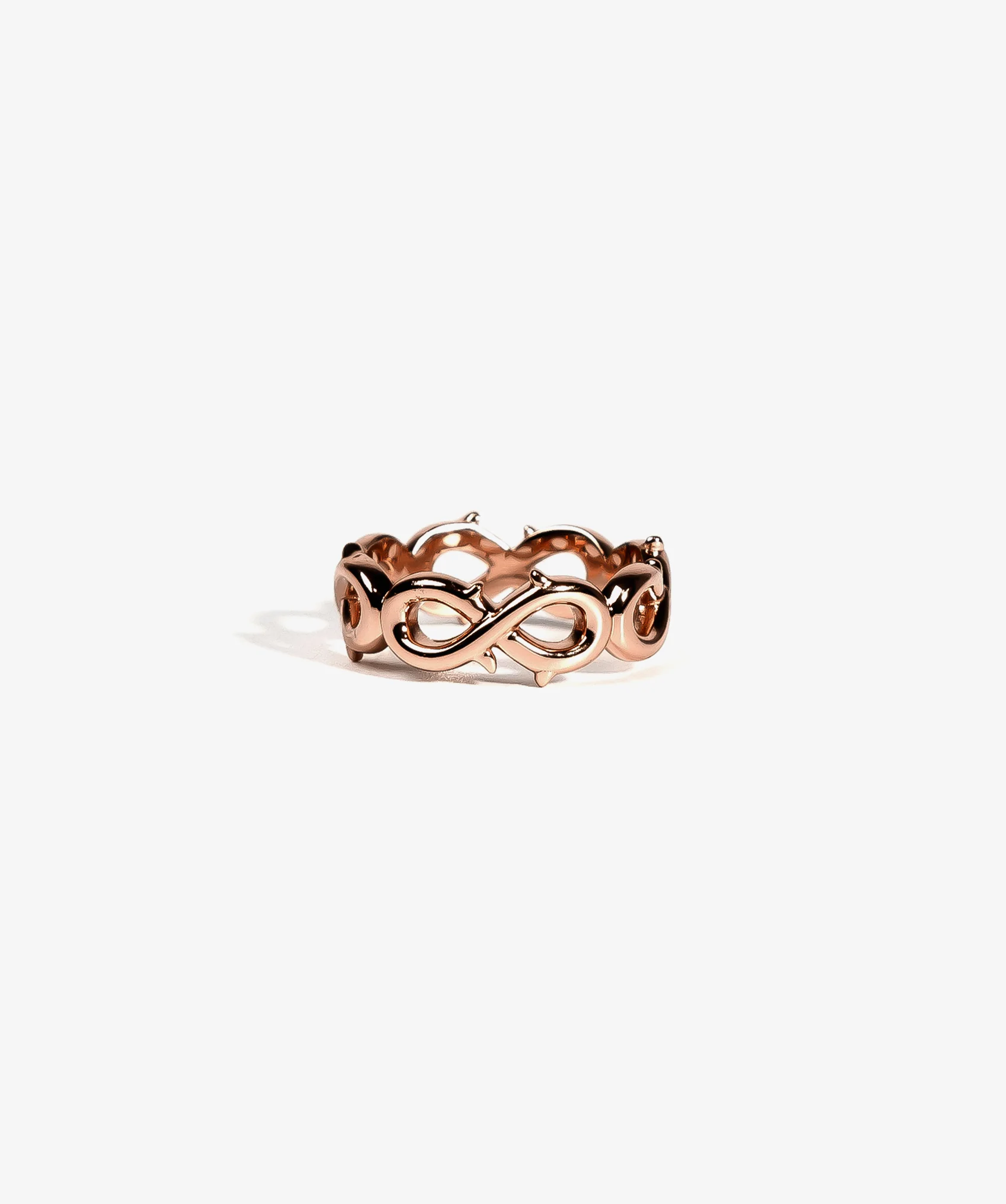 Infinity Thorn Ring - Rose