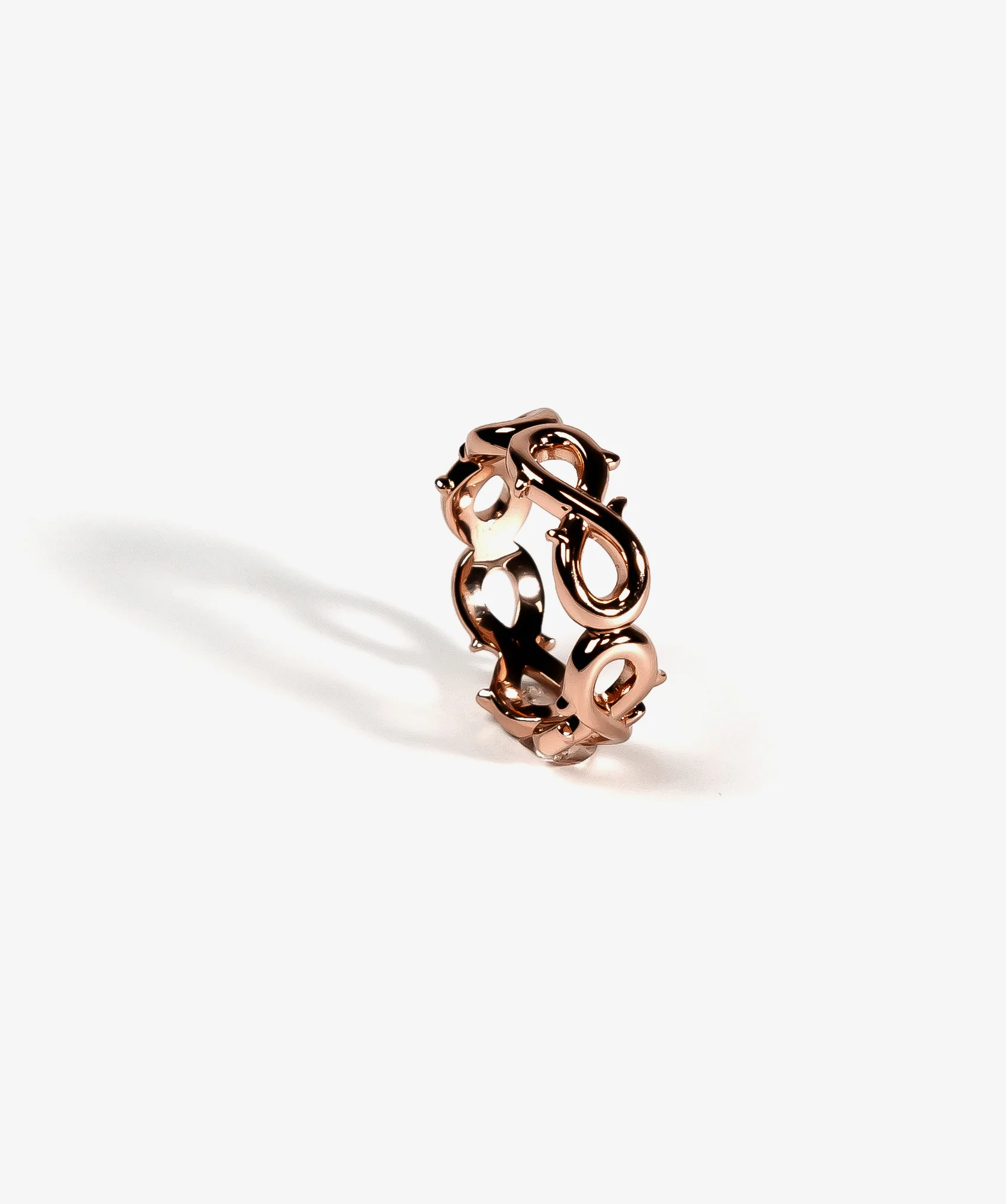 Infinity Thorn Ring - Rose - Image 2