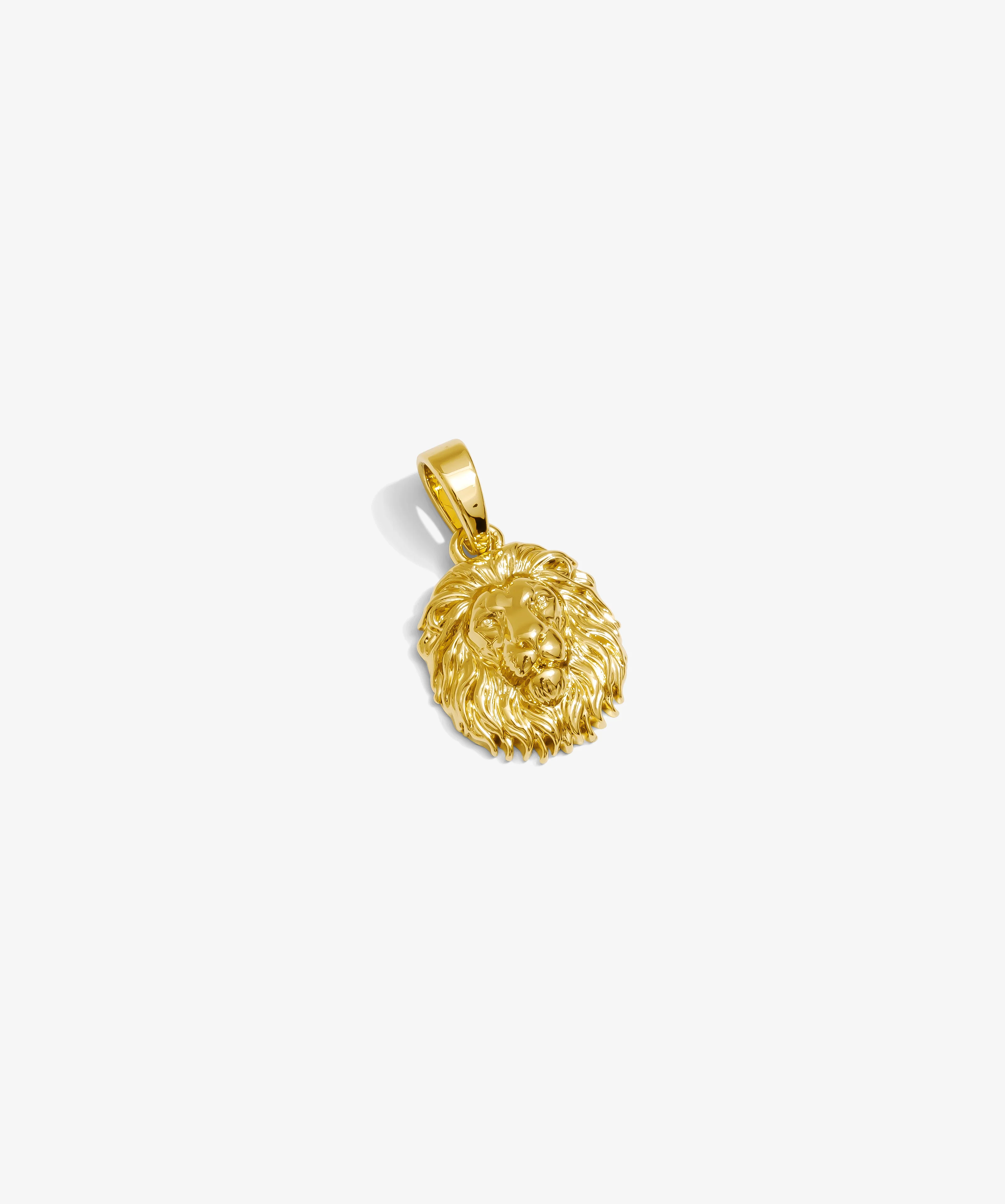 Lion Pendant - Yellow